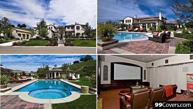 Justin Bieber's Mansion in Calabasas, California