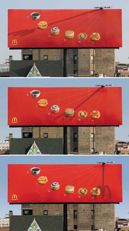 McDonald's Clock Ad
